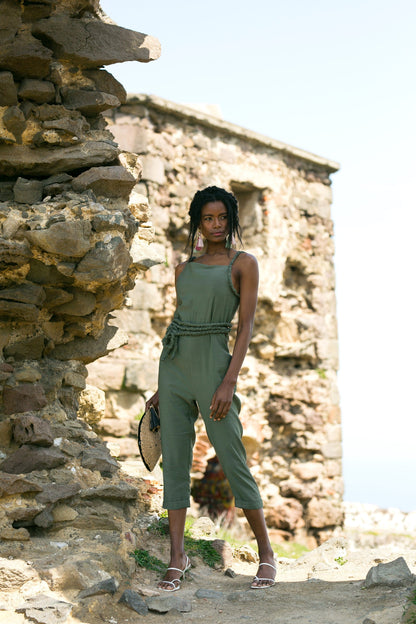 Jumpsuit Dark Green