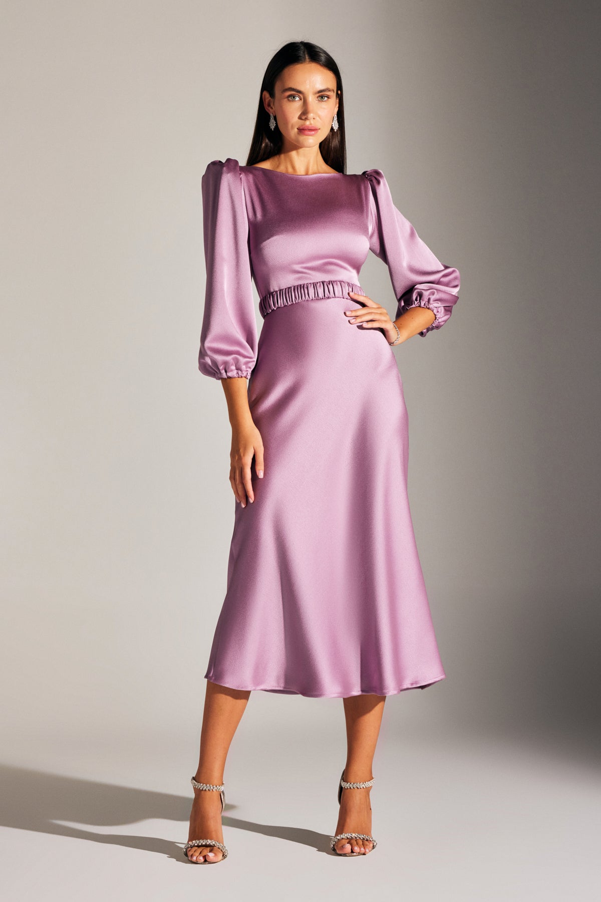 Heleny Special Design Lilac Engagement Dress