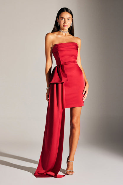 Perry RED Detailed Mini Dress